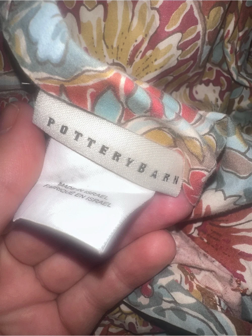 Pottery Barn Bella Paisley Duvet Cover and Shams Queen
